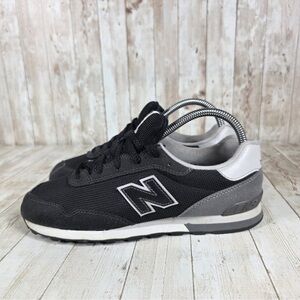 New Balance 515 Kids Sneakers Black/Grey Athletic Shoes Size 12